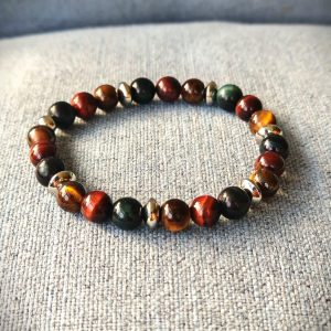 Bracelet des Trois Gardiens : Protection et Équilibre.